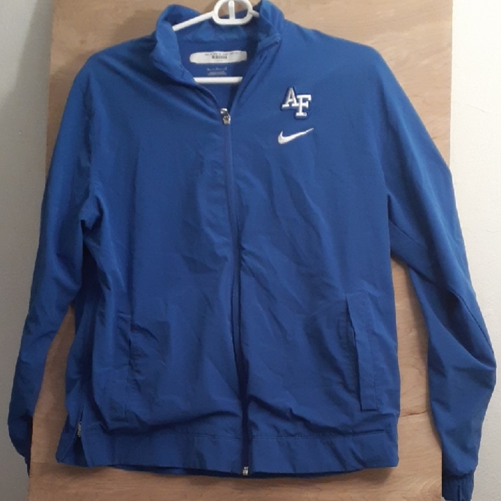 Nike Royal Blue Air Force Track Jacket Women's M